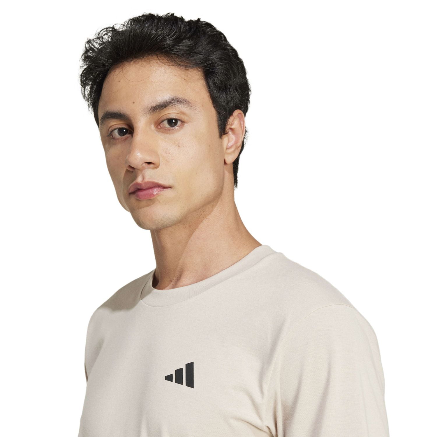 adidas Men's Train Essentials Feelready Training T-Shirt (Semi Lucid Blue, M)