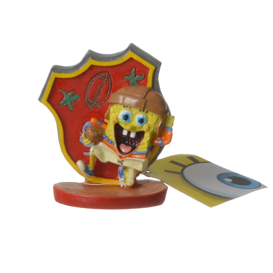 3"H SpongeBob Football Player
