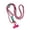 Pink green, variant on Fashionable Retractable Long Strap for Multiple Phone Models for Secure Carrying All Day Comfort