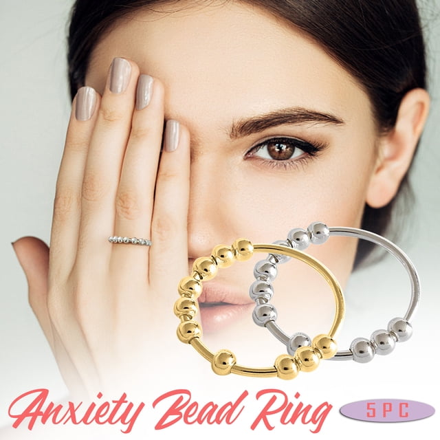 onlyliua Ofertas Flash Bobina, Cuentas Giratorias, Cuentas para La Ansiedad, Adecuadas para Mujeres