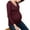 Wine, variant on Sodopo Breastfeeding Shirts Women Pregnant Nusring V-Neck Long Sleeve Tops Solid Ruffle Blouse Top