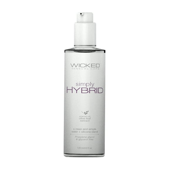 Wicked Sensual Care Simply Hybrid Lubricant - 4 oz