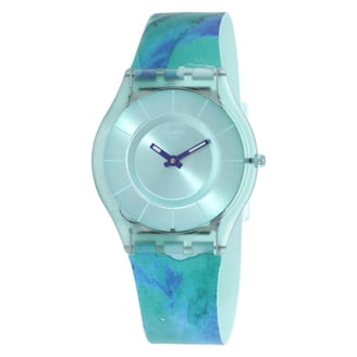 Swatch Unisex SVCK4045AG Chronograph Date Plastic White Dial Watch