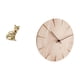 thumbnail image 5 of Adorno De Escultura Artística De Animales Y Reloj De Pared Decorativo De Madera Maciza, Silencioso (sin Tictac), Ideal Para Chimenea, Restaurante U Oficina., 5 of 8