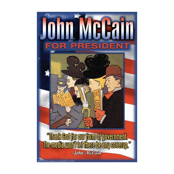 John mccain vs obama image