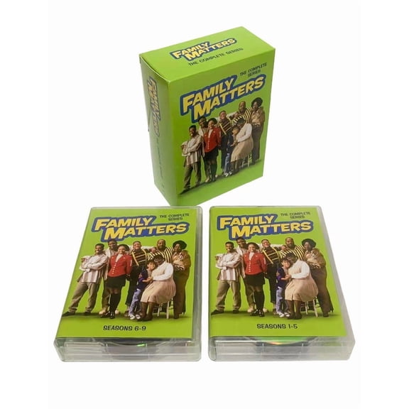 Family Matters: The Complete Series Seasons 1-9 (DVD,27-Disc,Box set) New