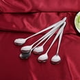 thumbnail image 4 of Cuchara De Café 6 Piezas De Acero Inoxidable Elegante Largo Latte, 4 of 7