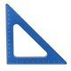 thumbnail image 3 of Regla triangular azul, herramienta de medición de carpintería cuadrada de aleación de aluminio métrica de 90 grados, color azul, 3 of 9