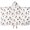 Cow and Heart White Pattern, variant on Cow and Heart White Pattern Hooded Bath Towel Wrap for Teens Ages 3 To 12, Soft Lightweight Quick Dry Microfiber Bath Beach Pool, 60"x35"