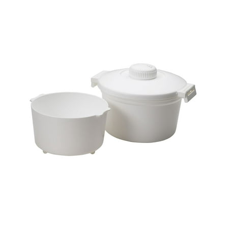 

Nordic Ware Rice Cooker BPA-free and Melamine Free Plastic 5 Year Warranty 7 X 7 X 4