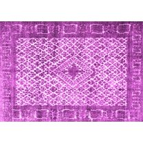 Ahgly Company Indoor Rectangle Persian Pink Traditional Area Rugs, 5' x 7'