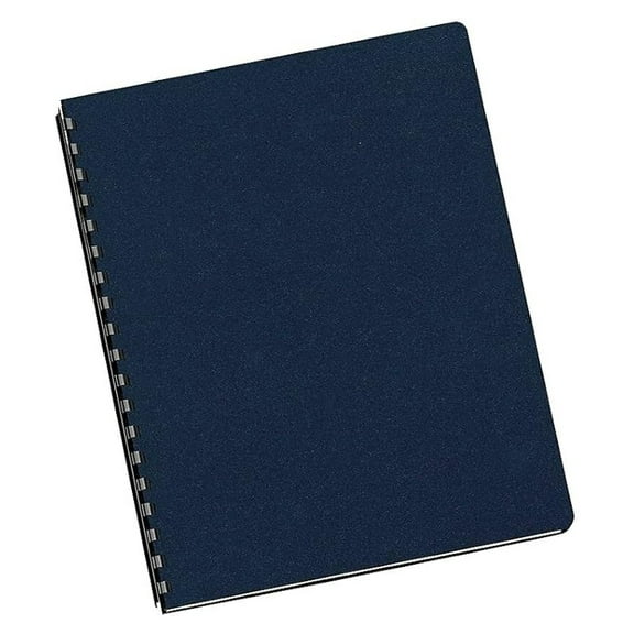 Oversize Binding Covers 25-Pack, Navy - 8-3/4" x 11-1/4" Heavyweight Report Covers, Designer Style Document Protection for Presentations & Professional Reports
