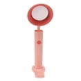 thumbnail image 3 of Linterna magnética potente, linterna USB, plegable, portátil, para estudiantes, lámpara de escritorio de aprendizaje con 3 niveles de temperatura de color, portalámparas circular rojo, 3 of 14