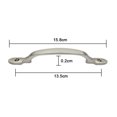 thumbnail image 4 of Tiradores de puerta de 158mm, 2 uds., armarios de cocina de Metal, muebles, armario, manija de medicina en herrajes para puertas Ormromra 222754-2, 4 of 8