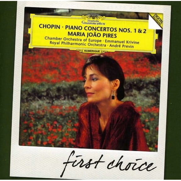 Maria Jo O Pires - First Choice: Chopin Piano Concertos Nos 1 & 2 - Music & Performance - CD