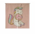 thumbnail image 1 of Cortina Noren ABPHQTO Unicornio comiendo Donuts Japonés 105x120 cm, 1 of 1