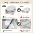 thumbnail image 4 of 71"x59"x27" Foldable Baby Playpen with Mat, Play Yard Fence for Babies Boys Girls Toddlers, Large Playard W/ 300D Fabric for Infant and Kids, 4 of 7