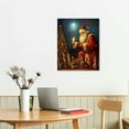 thumbnail image 2 of Christmas Santa Claus HD Prints Home Wall Decor Art on Canvas, 2 of 4
