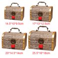 thumbnail image 3 of Exquisite Wooden Storage Box Treasure Piggy Bank Jewelry With Keys Money Case, 3 of 8