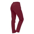 thumbnail image 6 of Hurxie Womens Athletic Pants Lightweight Quick Dry Jogging Pants with Pockets for Lounge, Workout, Hikking, Golf, Travel with Zipper Red,2XL, 6 of 7