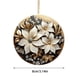 thumbnail image 3 of Colgante de bendición de nacimiento de Navidad 2025 | Adorno acrílico para coche con visión estereoscópica | Decoración para árbol de Navidad y hogar | Regalo para recién nacidos para Navidad y, 3 of 5