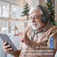 thumbnail image 4 of Wireless TV Headphones for Seniors with Transmitter Charging Base, 2.4GHz RF & Bluetooth 5.3, 4 of 5