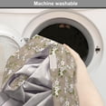 thumbnail image 2 of Dragonfly Dog Crate Cover, Floral Composition Illustration of Jasmine Flowers in Spring, Easy to Use Pet Kennel Cover Small Dogs Puppies Kittens, 7 Sizes, Warm Taupe and Olive Green, by Ambesonne, 2 of 6