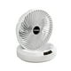 thumbnail image 2 of Ventilador de escritorio plegable, pequeño y silencioso, 4 velocidades y función de temporizador. Blanco, 2 of 9