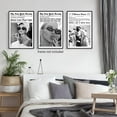 thumbnail image 4 of FCCUYE Set of 3 Trendy Newspaper Canvas Wall Art, Funky Do It for The Plot Wall Art, Vintage Black and White Coastal Cowgirl Posters, Preppy College Dorm Apartment Wall Decor 8x12in Und, 4 of 7