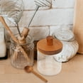 thumbnail image 4 of KAKOWELY delicate honey dispenser 1 Set Honey Glass Jar Honey Dipper Honey Storage Jar Glass Honey Jar Honey Server Honey Pot Honey Pot With Dipper Honey Container, 4 of 5