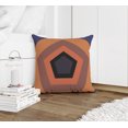 thumbnail image 1 of Hex Orange Accent Pillow by Kavka Designs, 1 of 4