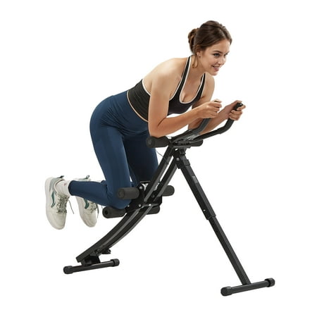 KFFKFF Core Exercise Device, Home Gym Abdominal Gear, Women's Core & Abdominal Training, 440 lbs Load Limit Strength Workout Ab Cruncher, Adjustable Collapsible Fitness Trainer