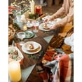 thumbnail image 3 of Christmas Placemats Set of 4 Western Texas Star Christmas Wreath Christmas Placemats for Dining Table Cowboy Hat Table Mat Winter Holiday Home Party Kitchen Table Decorations, 3 of 6