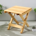 thumbnail image 4 of TEHAUX Table de Plage Pliable Jaune Pâle Design Simple 1 Paquet, 4 of 6