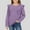 Purple, variant on WQNVRNR Girls Ruffle Cotton T Shirts- Long Sleeve Casual Fashion Cute Kids Tops Purple Size 10