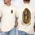 thumbnail image 4 of Unisex 2 Sided Our Lady of Guadalupe Virgin Mary T-Shirt, Guadalupe Tee Shirt Unisex Classic Cotton Fabric Gift, 4 of 6
