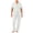 H469 White, variant on SJLDQY Silk Pajamas for Women Long Sleeve Shirts and Pants 2 Piece Pj Sets Soft Sleepwear Button Down Loungewear