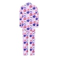 thumbnail image 6 of Muxikeji Clothes Silk Christmas Pajamas,Ice Silk Pajama Long,Women'S Halloween Print Pajama Set Long Sleeve Sleepwear Comfortable Loungewear for Nightwear and Home Relaxation Soft Two Piece Outfit, 6 of 6