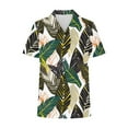 thumbnail image 6 of FAHXNVB Women's Summer Hawaiian Shirts Floral Short Sleeve Button Down Shirts Hawaii Tropical Beach Tops Outfits 2025, 6 of 6