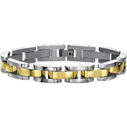 GTX Gold and Stainless Steel Bracelet