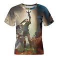 thumbnail image 4 of The Legend of Zelda Kid's T-Shirt Short Sleeve T-Shirt Tops Summer Tee Shirt for Boys Girls 160CM, 4 of 8