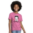 thumbnail image 4 of Betty Boop Love Hearts Cute Girls Kids T Shirt Tees Teen Brisco Brands XS, 4 of 6