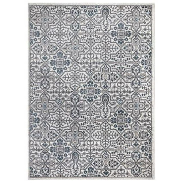 Concord Global Trading 69125 5 x 7 ft. Jefferson Athens Rectangle Area Rug, Ivory