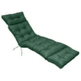 thumbnail image 3 of Topchances Outdoor Chaise Lounge Chair Cushion 70.87"L x 19.69"W Water Resistant Chaise Cushion with Ties for Outdoor Furniture, Pool Lounge Chair Cushions, Green, 3 of 10