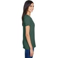 thumbnail image 2 of Champion T-Shirt à Manches Courtes pour Femmes, G, Vert Foncé, 2 of 3