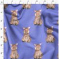 thumbnail image 3 of Soimoi Purple Rayon Fabric Pig Animal Print Fabric by Yard 42 Inch Wide, 3 of 5