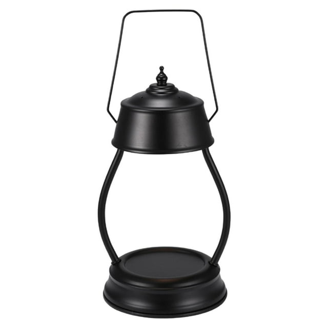 Lámpara calentadora de velas regulable, lámpara de fusión de velas de aceite de para velas perfumadas, cera de aromaterapia derretida, velas Negro SM SunniMix Lámpara calentadora de velas