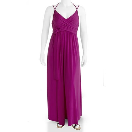 Women's Plus Convertible Maxi Dress - Walmart.com