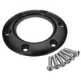 thumbnail image 1 of xinxinxx Racing Car 6 Bolts Steering Wheel Horn Button Black Center Ring Replacement for MOMO/NRG, 1 of 9