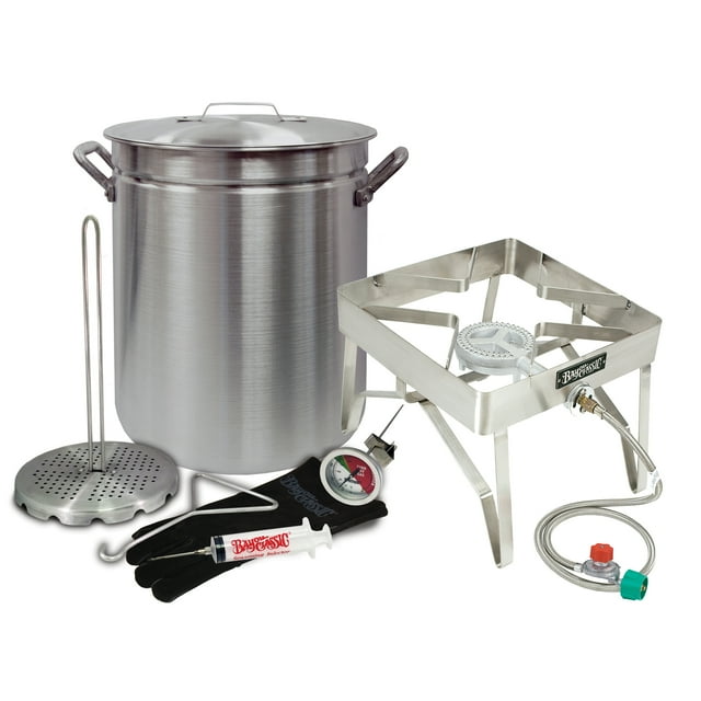 Bayou Classic Deep Fryer "GRAND GOBBLER" Turkey Kit for Oversized Birds